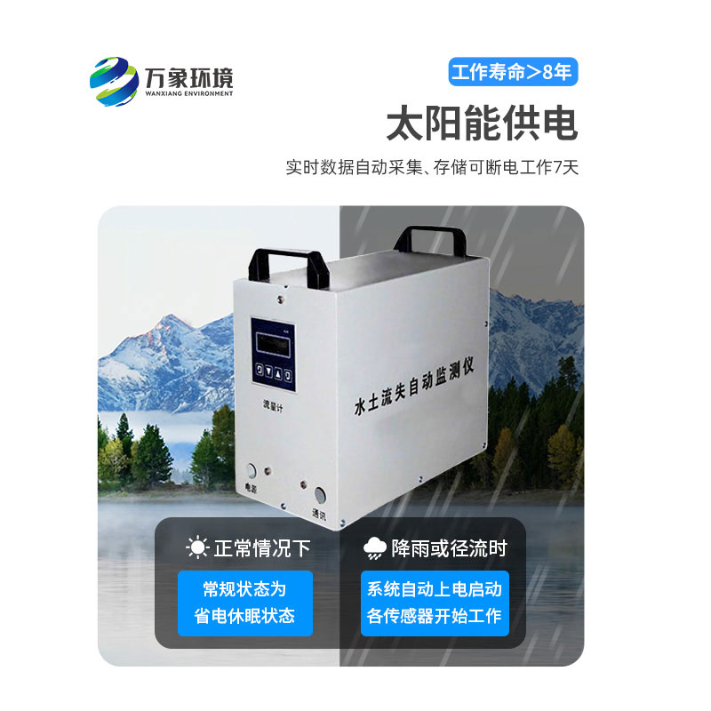徑流場(chǎng)水土流失自動(dòng)監(jiān)測(cè)系統(tǒng)：智能預(yù)警，防患于未然